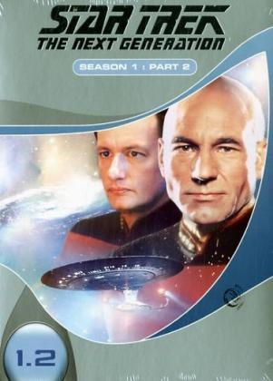 Star Trek, The Next Generation. Season.1.2, 4 DVDs