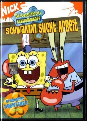 Spongebob Schwammkopf, Schwamm sucht Arbeit, 1 DVD, deutsche, portugiesische u. englische Version