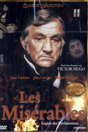 Les Miserables, 2 DVDs, deutsche u. franz&ouml;sische Version