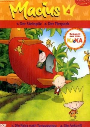 Der Steinpilz. Der Tierpark. Die Reise nach Tungupungu. Die Ankunft, DVD