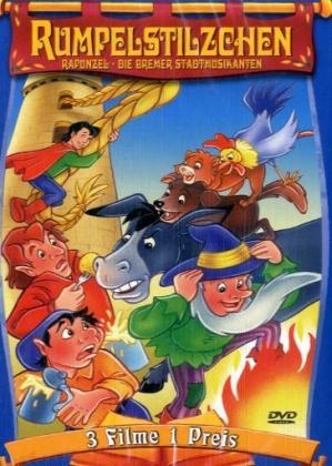 Rumpelstilzchen / Rapunzel / Die Bremerstadtmusikanten, 1 DVD