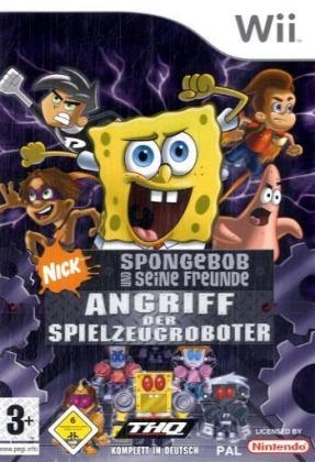 SpongeBob und seine Freunde: Angriff der Spielzeugroboter, Nintendo-Wii-Spiel
