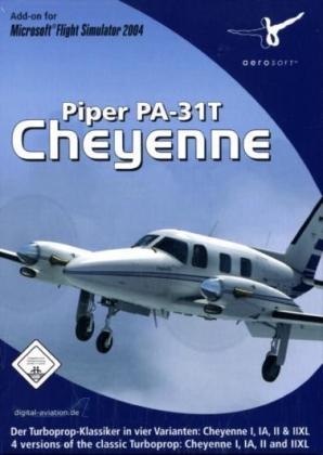 Piper Cheyenne PA31-T Business-2-mots, Add-On, CD-ROM