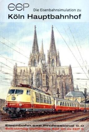 EEP, Die Eisenbahnsimulation zu Köln Hauptbahnhof, CD-ROM