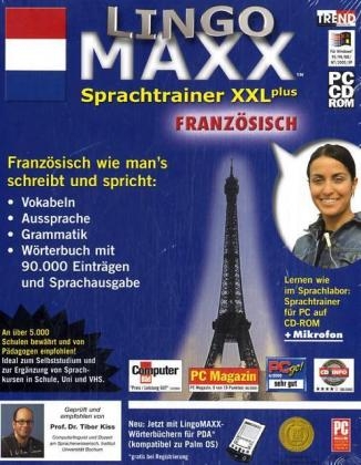 LingoMAXX XXL Plus Sprachtrainer Franz&ouml;sisch, 1 CD-ROM