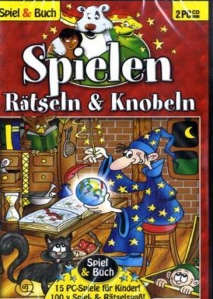 Spielen, R&auml;tseln & Knobeln, 2 CD-ROMs