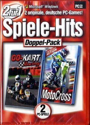 Spiele-Hits, Go-Kart Racing, MotoCross, CD-ROM