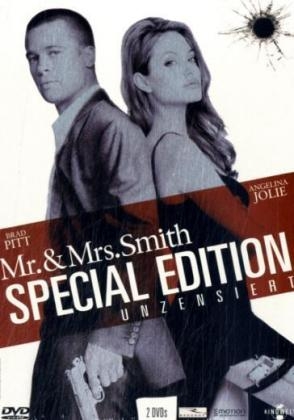 Mr. & Mrs. Smith, Unzensiert, 2 DVDs, deutsche u. englische Version