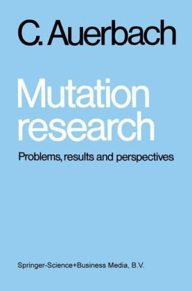 Mutation research -  Charlotte Auerbach