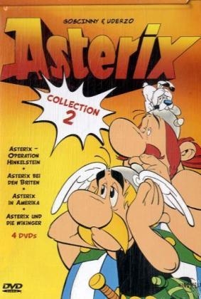 Asterix Collection, 4 DVDs, deutsche u. französische Version. Tl.2