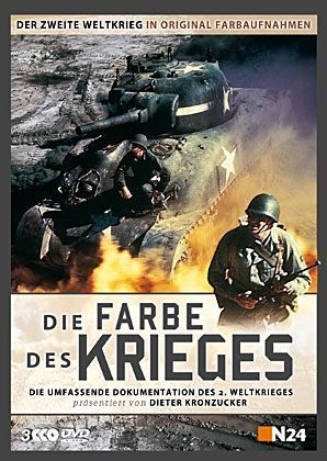 Die Farbe des Krieges, 3 DVDs, deutsche u. englische Version - 