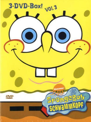 SpongeBob Schwammkopf, Die 3-DVD-Box, 3 DVDs, dtsch. u. engl. Version. Vol.3