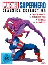 Marvel Superhero Classics Collection, 4 DVDs