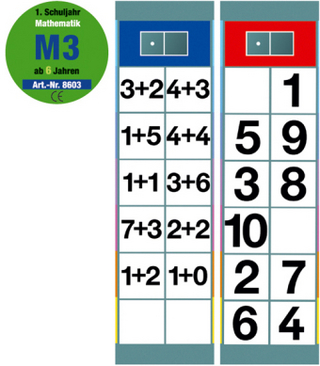 Flocards Mathematik 1. Schuljahr (Lernspiel). Set.M3