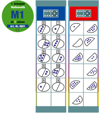 Flocards Mathematik 1. Schuljahr (Lernspiel). Set.M1