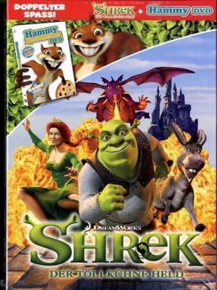 Shrek, der tollk&uuml;hne Held / Hammy-Heck-Mecker-DVD, 2 DVDs, dtsch. u. engl. Version