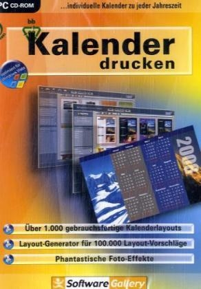 Kalender drucken, 1 CD-ROM
