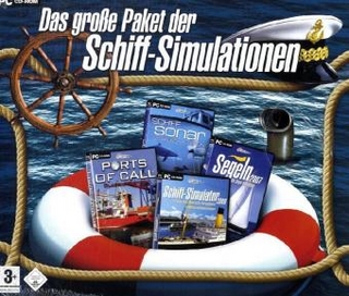 Das große Paket der Schiffs-Simulationen, 4 CD-ROMs