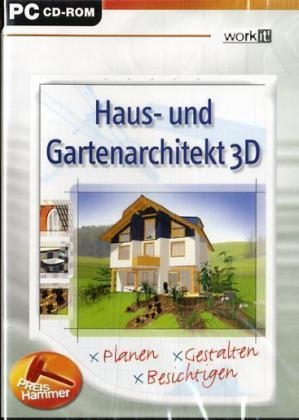 Haus- und Gartenarchitekt 3D, 1 CD-ROM