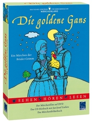Die goldene Gans, 1 DVD, Audio-CD u. Bilderbuch - 