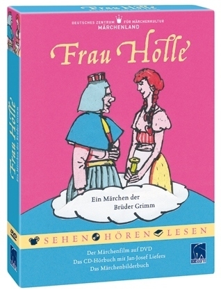 Frau Holle, 1 DVD, Audio-CD u. Bilderbuch