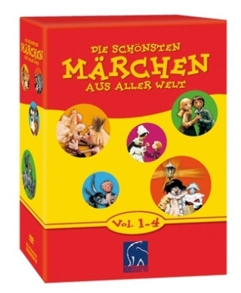Die sch&ouml;nsten M&auml;rchen aus aller Welt, 4 DVDs