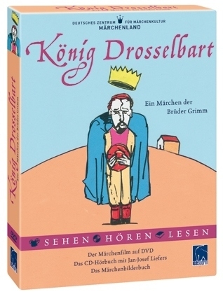 K&ouml;nig Drosselbart, 1 DVD, Audio-CD u. Bilderbuch - 
