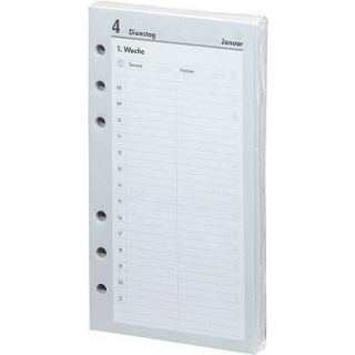 Zeitplaner kompakt, A6, Einlagenblätter Kalender (Nr.02-0059) 2015