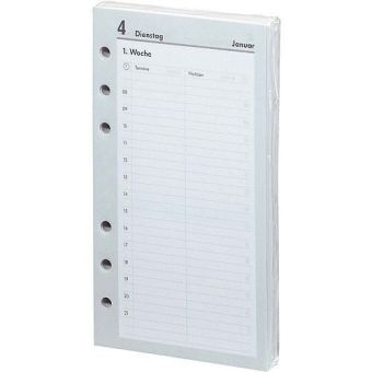 Zeitplaner kompakt, A6, Einlagenbl&auml;tter Kalender (Nr.02-0059) 2015