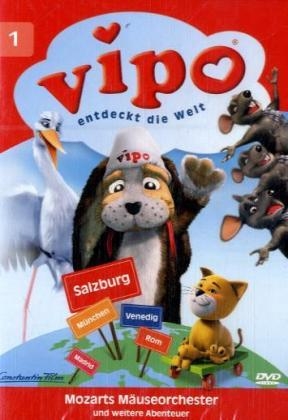 Mozarts M&auml;useorchester und weitere Abenteuer, 1 DVD