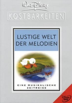 Lustige Welt der Melodien, 2 DVDs, deutsche,  englische u. italienische Version - 