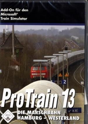 ProTrain 13, Die Marschbahn Hamburg - Westerland, CD-ROM
