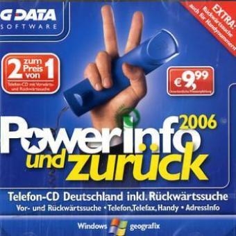PowerInfo 2006 und zur&uuml;ck, 1 CD-ROM