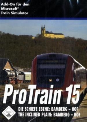 ProTrain 15, Die Schiefe Ebene Bamberg-Hof, CD-ROM. ProTrain 15, The Inclined Plain Bamberg-Hof, CD-ROM