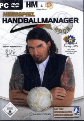 Heimspiel, Handballmanager 2008, DVD-ROM