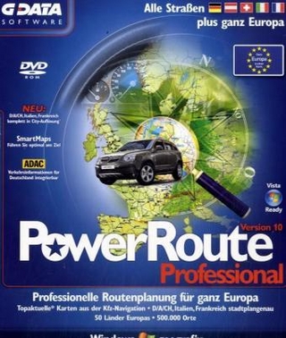 PowerRoute professional Version 10, 1 DVD-ROM