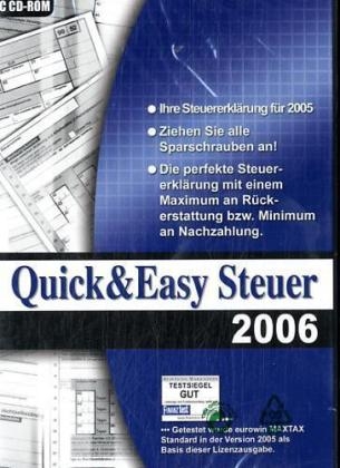 Quick & Easy Steuer 2006, CD-ROM