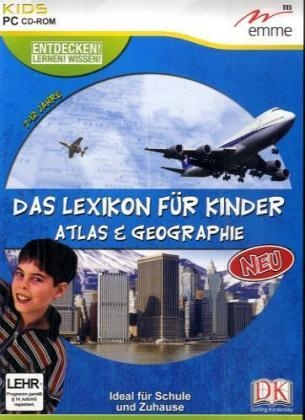 Das Lexikon für Kinder, Atlas und Geographie, CD-ROM
