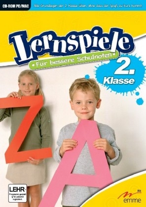 Lernspiele f&uuml;r bessere Schulnoten, 2. Klasse, CD-ROM