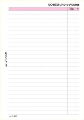 Manager-Planer A5, Einlagenblätter 