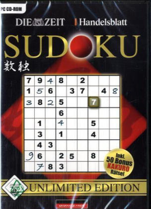 Sudoku - Unlimited Edition, 1 CD-ROM