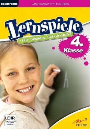 Lernspiele F&uuml;r bessere Schulnoten, 4. Klasse, 1 CD-ROM