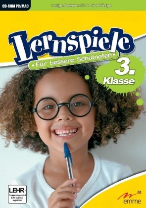 Lernspiele F&uuml;r bessere Schulnoten, 3. Klasse, 1 CD-ROM