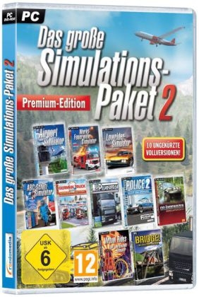Das große Simulations-Paket 2 - Premium Edition, CD-ROM