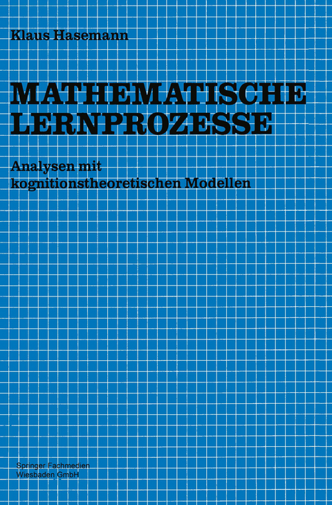 Mathematische Lernprozesse - Klaus Hasemann