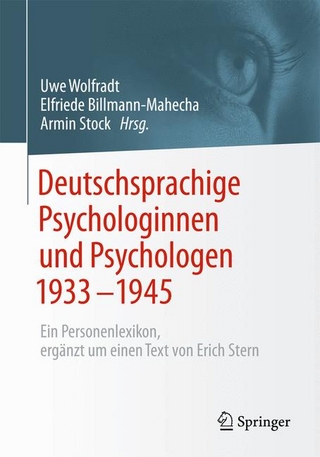Deutschsprachige Psychologinnen und Psychologen 1933–1945