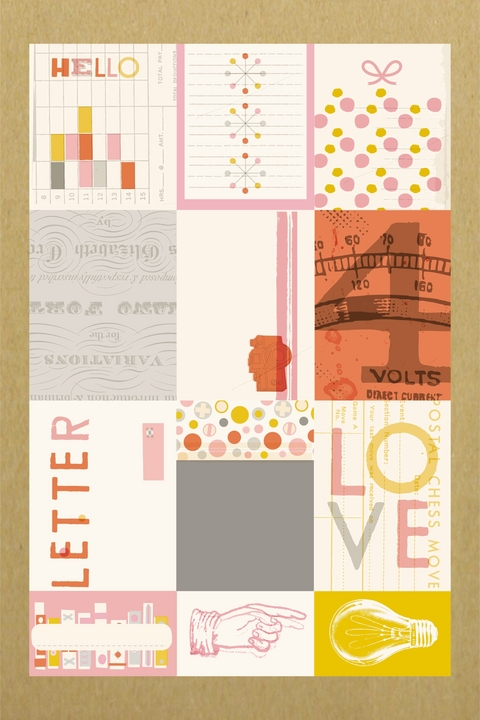 THE COMSTOCKS II Green Notes tNV 10x15 -  teNeues