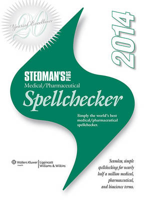 Stedman's Plus Version 2014 Medical/Pharmaceutical Spellchecker (Standard)