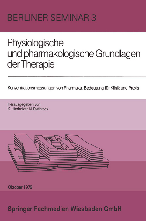 Konzentrationsmessungen von Pharmaka, Bedeutung f&uuml;r Klinik und Praxis - K. Hierholzer, N. Rietbrock
