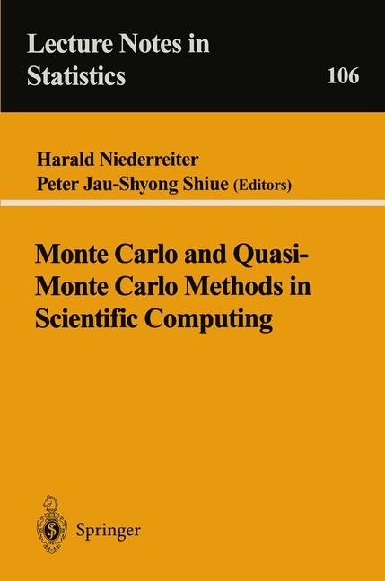 Monte Carlo and Quasi-Monte Carlo Methods in Scientific Computing - 